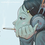 Headphones_girlie_art_illustration_cute_cigarette-95720117ec4c21239861994901341d2e_h