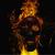 Flamingglassgauntletskull