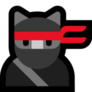 Ninja-cat_1f431-200d-1f464
