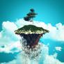 3d-floating-island-exploding-into-sky_1048-10829