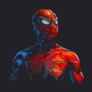 Desktop_wallpaper_spider_man__red_suit__minimal__hd_image__picture__background__898bbb