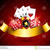 Concept-casino-objects-set-like-chip-playing-cards-glossy-dices-covered-golden-ribbon-red-background-47981529