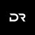 Daniel_r._logo_on_a_black_background